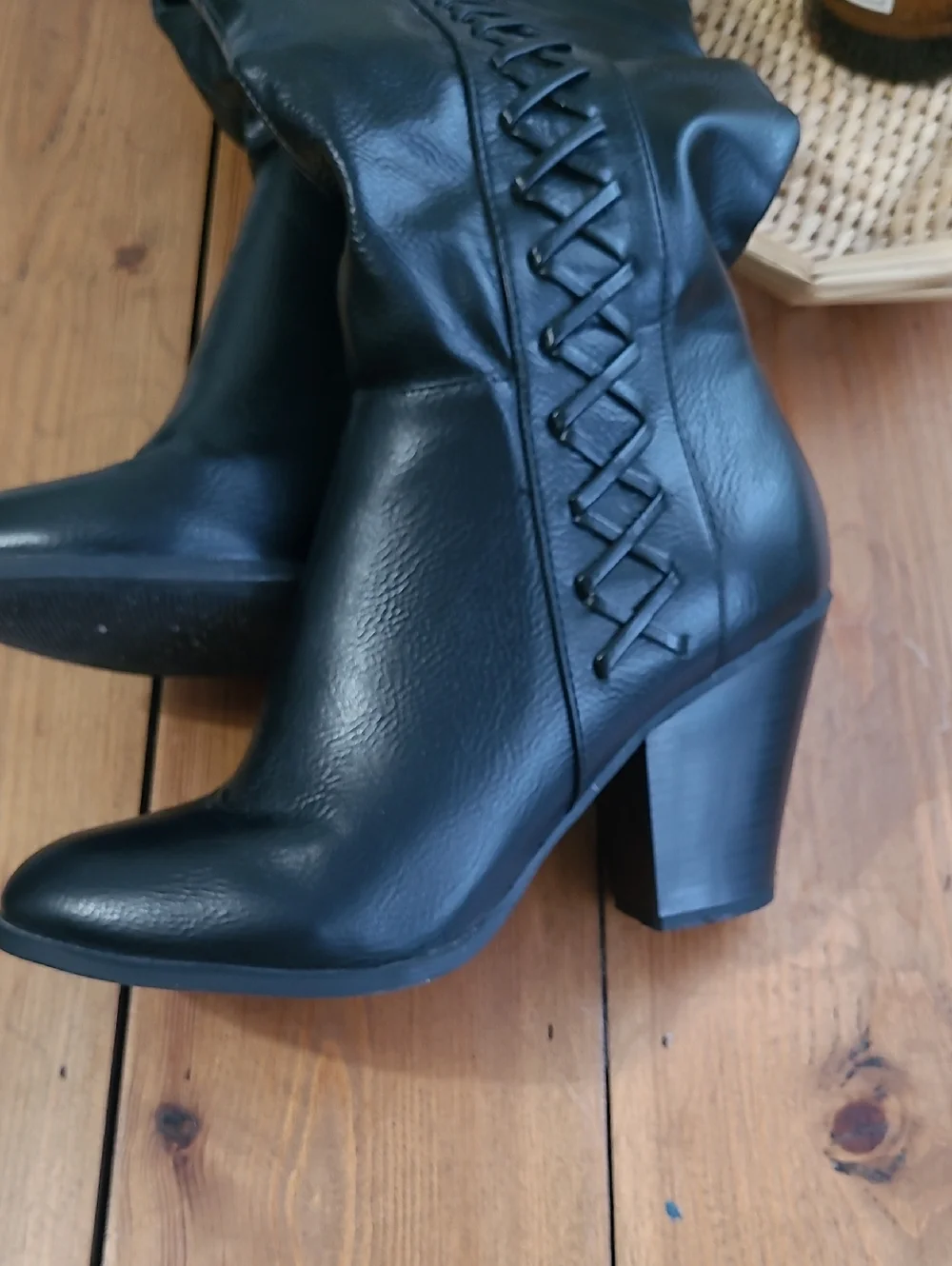 Black Over-the-knee Boots